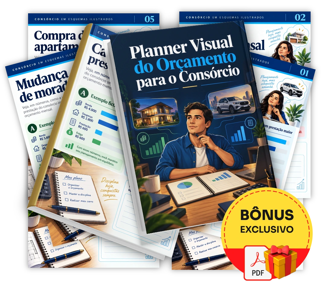 Planner Visual do Orçamento para o Consórcio